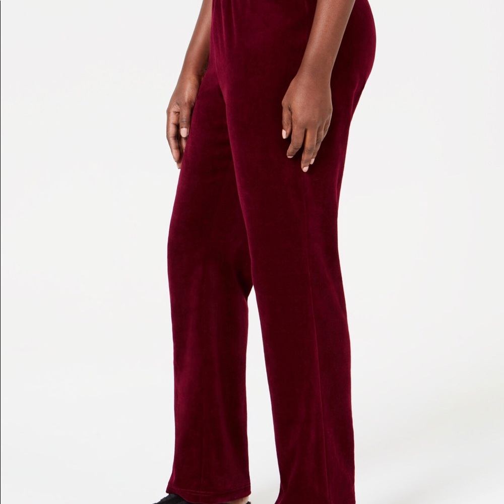 KAREN SCOTT | NWT | Velour PullOn Pants - Picture 10 of 14